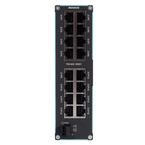 FLEXtra SLIM Ethernet-Switch unmanaged, 16x RJ45 100 Mbit - Obrázek 2